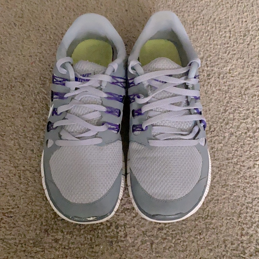 Nike Free 5.0 Grey & Purple